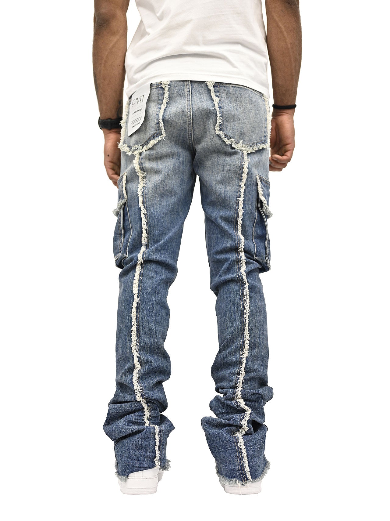 RACER JEAN-INDIGO WASH