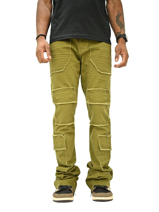 MERCENARY JEAN-ARMY GREEN